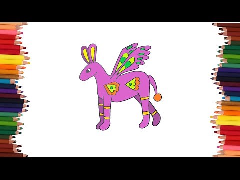 How to draw an alebrije