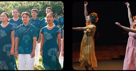 We are excited to announce 📣 the release of the Official music video for Ka Naʻi Aupuni by Kalani Pe’a feat. Jake Shimabukuro & Kamehameha Schools Maui Hawaiian Ensemble Mahalo to Hālau Hula Ka Lei Mokihana I Ka Ua Noe & Nohoʻana Farms Ka Naʻi Aupuni - This timeless mele lāhui encourages people throughout Hawaiʻi to remain steadfast in unity and love. Glorified is Kamehameha Paiʻea and aliʻi throughout the pae ʻāina who bring pride to our lineage and to our hearts. Watch the full video on my of