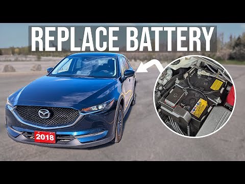 How to [EASILY] Replace the Battery - Mazda CX-5 (2017-2021)