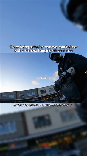 There’s NO need to remove your helmet to enter a store😤