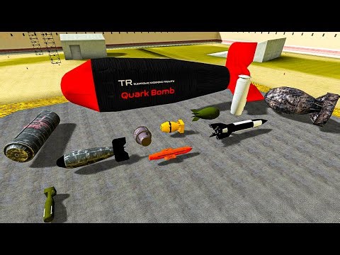 Garry’s Mod Nuclear Bomb Test 💥 Massive Explosion & Total Destruction