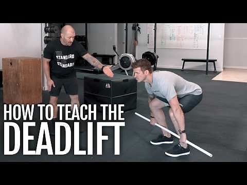 Deadlift Teaching Progression for CrossFit Coaches