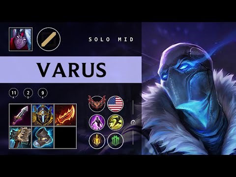Varus Mid vs Orianna - NA Grandmaster Patch 25.24