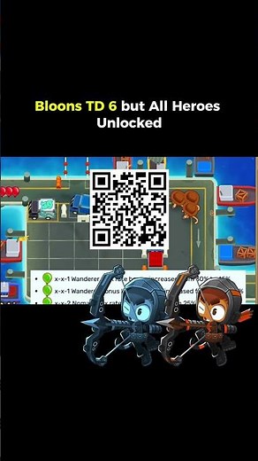 🔥 BLOONS TD 6 Unlock All 😱l #shorts #bloonstd6 #bloonstd6gameplay