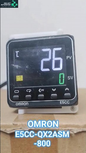 OMRON E5CC-QX2ASM-800 Heater Controller | Quick Overview in 60 Sec ‪@skillsetautomation‬