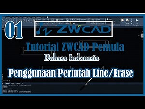 Part 1 - ZWCAD Tutorial: How to Use Line and Erase Commands