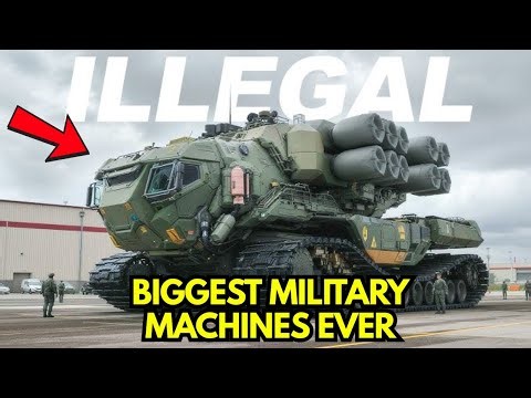 Top 10 Biggest Military Machines Ever Made !