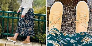 These Vessi shoes look and feel like regular sneakers, but they're also waterproof and perfect for rainy weather and puddles