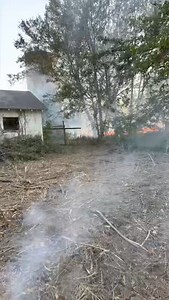 13K views · 134 reactions | This barn fell down 20 years ago. After owning the land for 11 years, I decided to burn the barn. It’s a good thing I cleared off the land before I burn this barn. It was scary!! The wind got a little aggressive 5 minutes after setting the barn on fire. I should have call the fire department to assist with a fire truck before setting the barn on fire! My neighbors got scared and called the fire department! | Zane's World | Facebook