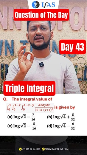 Triple Integral | Integral Calculus | IIT JAM Maths & CUET PG Maths