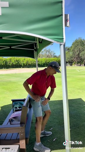 Try this little trick to get a feel for how you should be turning during your swing. For a full breakdown of this motion, check out the “Glide-Spin-Launch” video on my page! #golftips #golfdrills #golf #golftiktok #golftok
