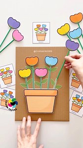 🌸 Engage little hands with our 'Colorful Flower Sort' game! 🌈 Watch as kids explore colors and develop fine motor skills while arranging vibrant blooms. 🌼 Perfect for playful learning! Available now at our store. Link in Bio. #chanafavors #kidsactivities #kidslearning #preschoolactivities #playideas #learningisfun #finemotorskills #playandlearn #earlychildhoodeducation | Chanafavors