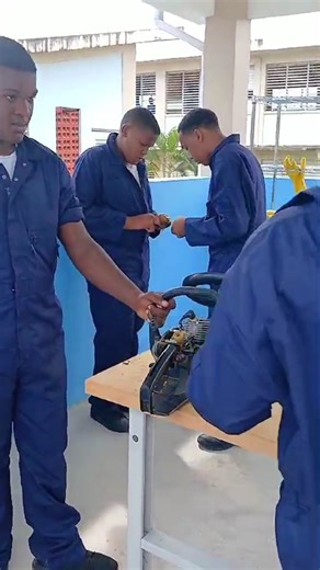 Small Engine Repair CVQ @ The St. Lucia TVET Institute: School of Innovation and Technology located in Anse Ger. Discover the skills to repair and maintain small engines, with our hands-on training! 💪🏽 Our CVQ program empowers students with real-world expertise, preparing them for success. #thinkdosucceed #stluciatvetinstitute #schoolofinnovation #tvetsaintlucia