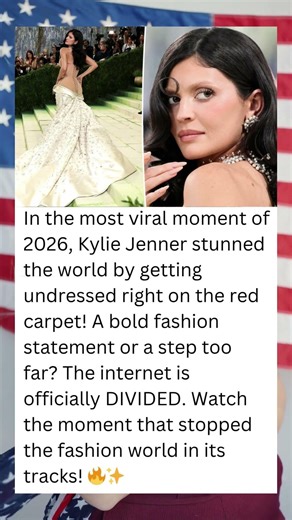 KYLIE JENNER SHOCKS MET GALA: THE STRIP MOMENT! 😱👗