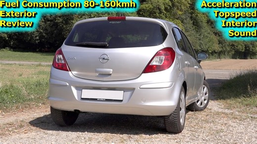 2011 Opel Corsa D 1.4 automatic (101 PS) test drive with fuel consumption