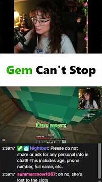 Gem is addicted #geminitay #hermitcraft