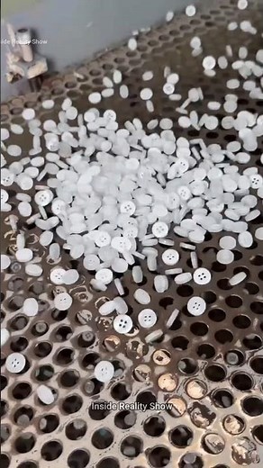 The Hidden Process Inside Button Making Machines #factory #process