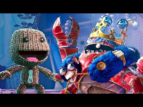 Sackboy: A Big Adventure - 100% Walkthrough Part 3: The Kingdom of Crablantis (All Dreamer Orbs)