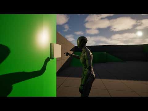 Unreal Engine 5 Button Interaction Tutorial | Camera Switch, Hand Animation & Portal Opening