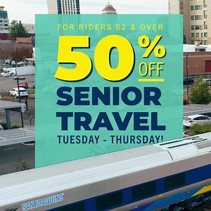 19 reactions · 226 shares | The best senior deal of the season is happening now! Get 50% off midweek travel now through July 31! | Gold Runner | Facebook