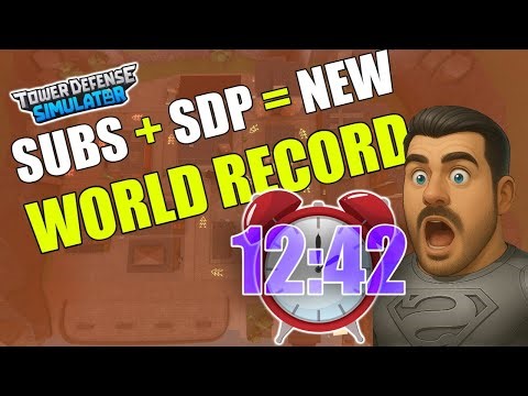 WORLD RECORD LIVE! 🏆 Fallen (Quad) Run 12:42 — The Crew Pulled It Off | Roblox TDS 🏁
