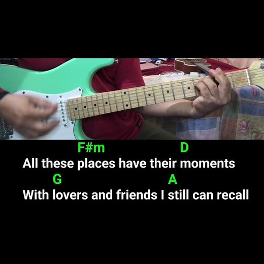 In My Life (The Beatles) guitar chords and lyrics