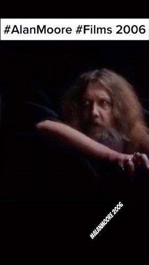 #alanmoore talks removing name off #movies based on his #comics in #2006.