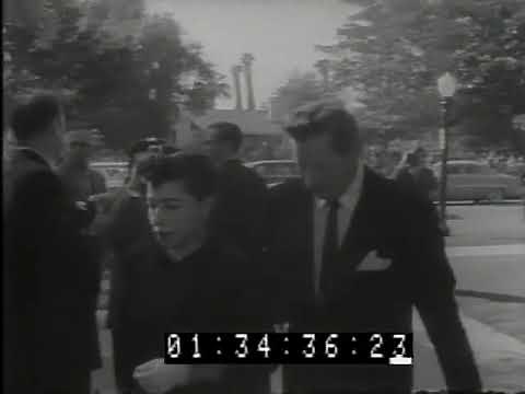 Humphrey Bogart Funeral - Beverly Hills - 1957