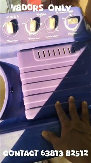 4800 Only! Whirlpool 7.5kg Washing Machine | Second Hand | Exchange Available | Dindigul