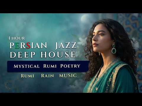 RUMI RAIN 🌙 Persian Jazz Deep House | 1 Hour Mystical Rumi Chill Mix for Soul & Silence