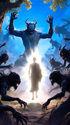 When Inner Light Awakens, Darkness Cannot Stay #shorts #buddha #light