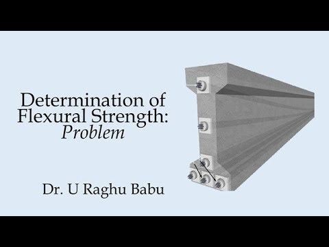 Determination of flexural strength of Prestressed Concrete Section: Problem