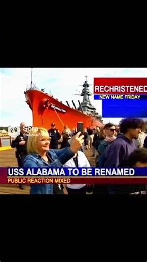 The refitted USS Alabama.