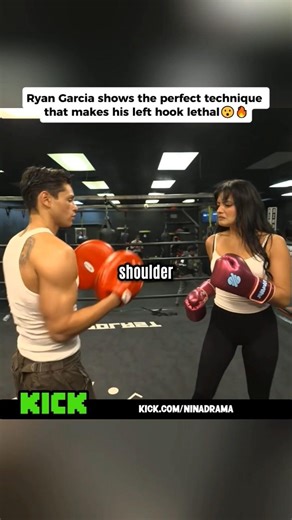 Ryan Garcia shows the perfect technique that makes his left hook lethal