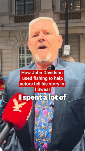 How John Davidson used fishing to help actors tell his story in I swear | Independent Culture