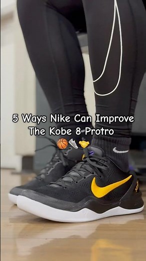5 Ways Nike Can Improve The Kobe 8 Protro 🏀👟🤝#sneaker #basketball #review #kobe #sneakers