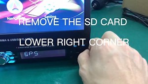 Updating the Map Operation for 9601G ①The first step is to remove the SD card from the SD card slot in the lower right corner, and then connect it to the computer. ②The second step is to format the SD card and import a new map file. Put it back into the SD card slot. ③The third part is the installation file: SETTING-NAVI PATH- CLICKING THE FILES Product Links on Amazon: https://www.amazon.com/Binize-Quad-Core-Multimedia-Navigation-Mirror-link/dp/B083R7LPZK?ref_=ast_sto_dp 1 DIN WInce GPS Product