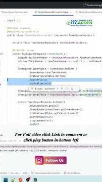 Why Builder Pattern used Token Management System | Episode 5