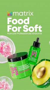 17K views | Disseta i tuoi capelli 陋 Scopri la routine Food For Soft di Matrix! Idrata e illumina i tuoi capelli secchi dopo un solo utilizzo!​ #RivoluzioneMatrix #MatrixItaly #FoodForSoft | Matrix Professional Haircare & Color | Facebook