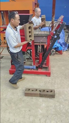 Ecological clay interlock block making equipment, hydraform compressed earth brick machine #business