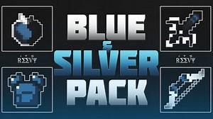 Blue & Silver PvP Texture Pack Para Minecraft 1.8.X y 1.9.X - ZonaCraft