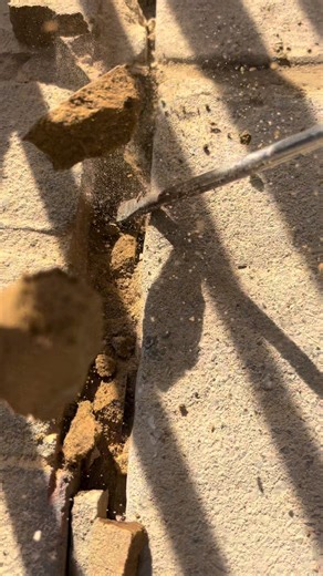 Satisfying Regrouting Process for Your Patio