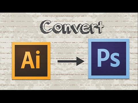 How to convert AI to PSD format