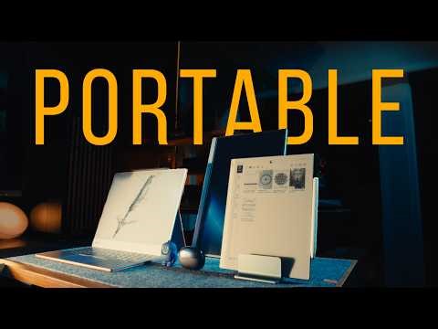 5 PREMIUM Items Your PORTABLE Desk Setup is Missing!