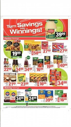 Spar Specials 22/04 - 10/05