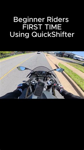 My First Time Using a Quick Shifter #motorcycle
