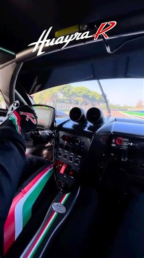 Listen To The Roar Of Pagani Huayra R Flat Out At Imola! #pagani #huayrar #imola