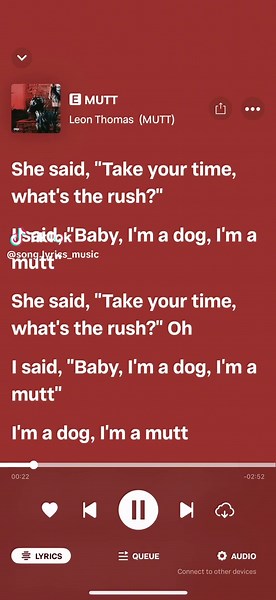 Leon Thomas Music Lyrics: Take Your Time, What's the Rush?
