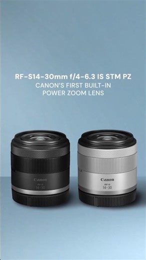 Canon’s First Power Zoom Lens! Smooth Shots Every Time 🎥✨ #PowerZoomLens