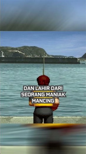 Stik PS yang berbentuk reel pancing